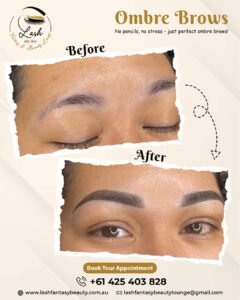 ombre brows in hoppers crossing