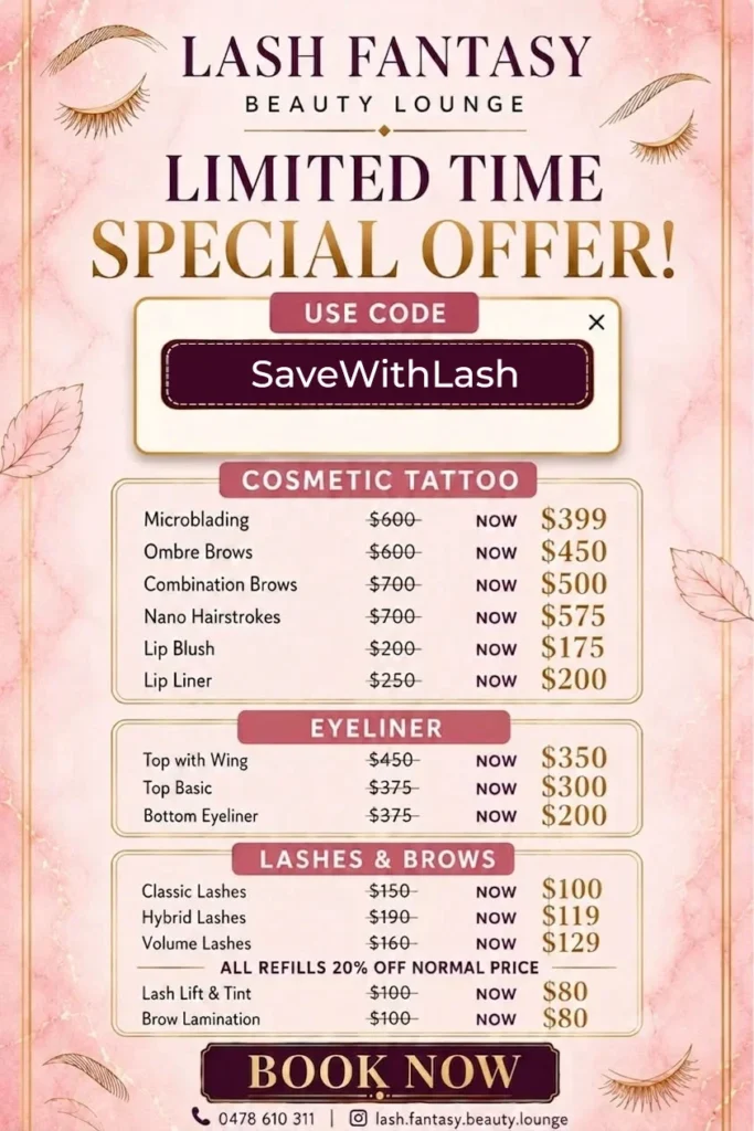 Lash Fantasy Beauty Lounge Special Offer