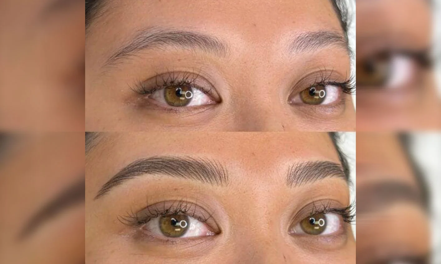 Professional nano hairstrokes brow treatment in Manor Lakes - ultra-fine natural brow enhancement procedure
