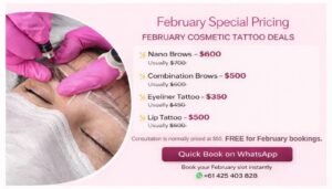 microblading brows in williams landing